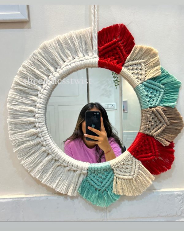 Boho Mirror with Multiple Color - Image 3