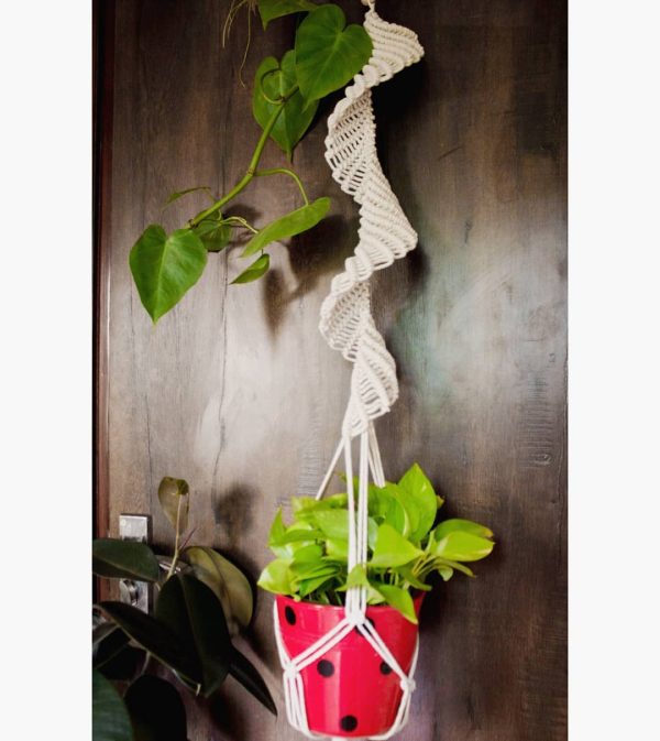 White Planting Hanging - Image 3